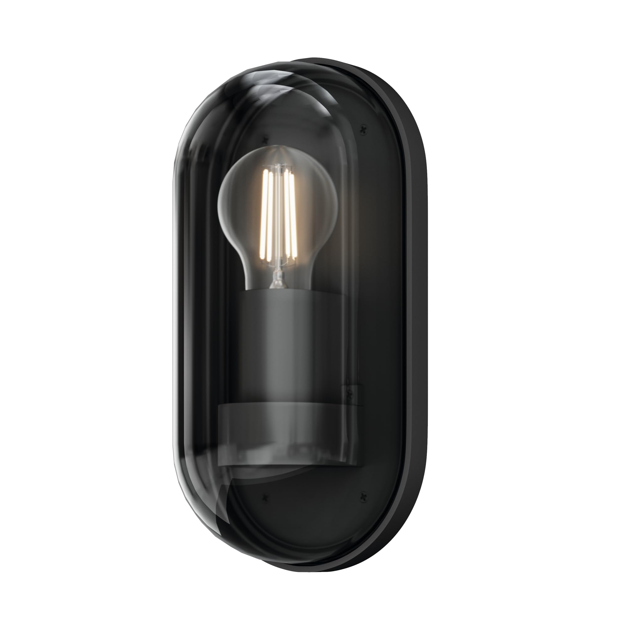 Maytoni Moderne Outdoor Wandleuchte Cundle 1x E27 excl. Graphit aus Aluminum und Kunststoff 1230 Lumen Energieeffizient 15W für Gärten, Terrassen, Außenanlagen