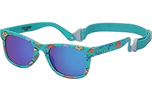Baby Sunglasses with Strap for Infant Toddler Kids 0-24 Months