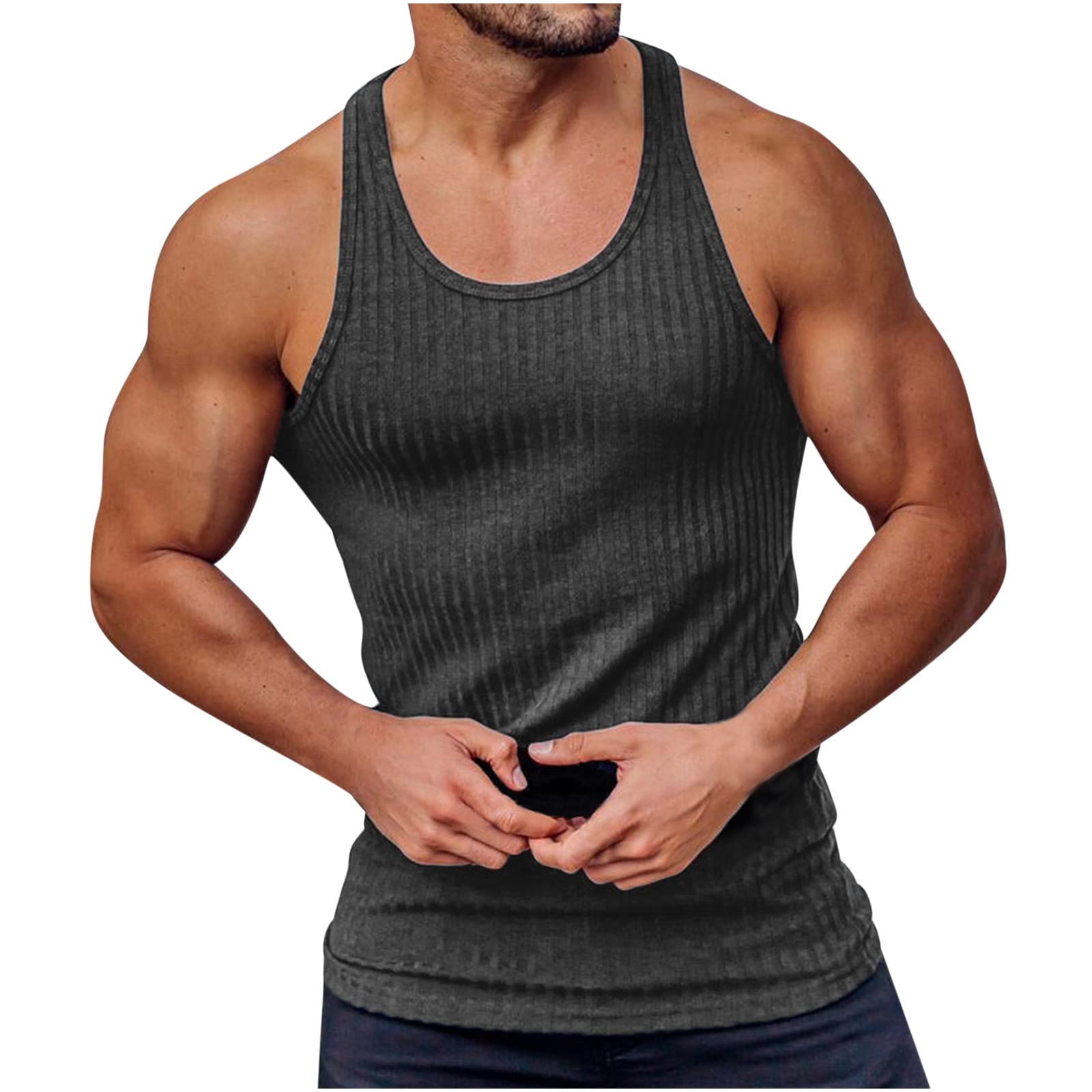 Syduzax Gym Vests For Men Uk Sale Clearance Racer Back