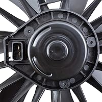 Vista 6 de Brock Conjunto de ventilador de refrigeración de condensador de A/C compatible con camioneta 2002-2009 1500 2003-2009 2500 3500 5093760AA