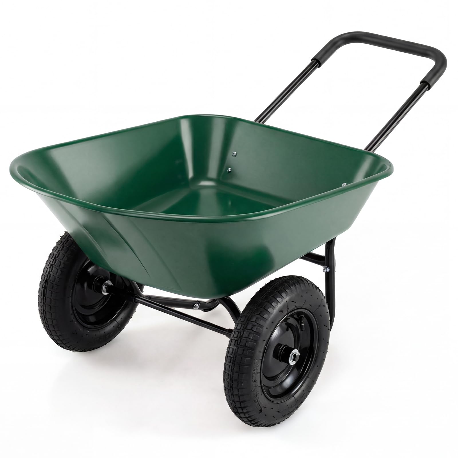 Goplus 2-Wheel Wheelbarrow