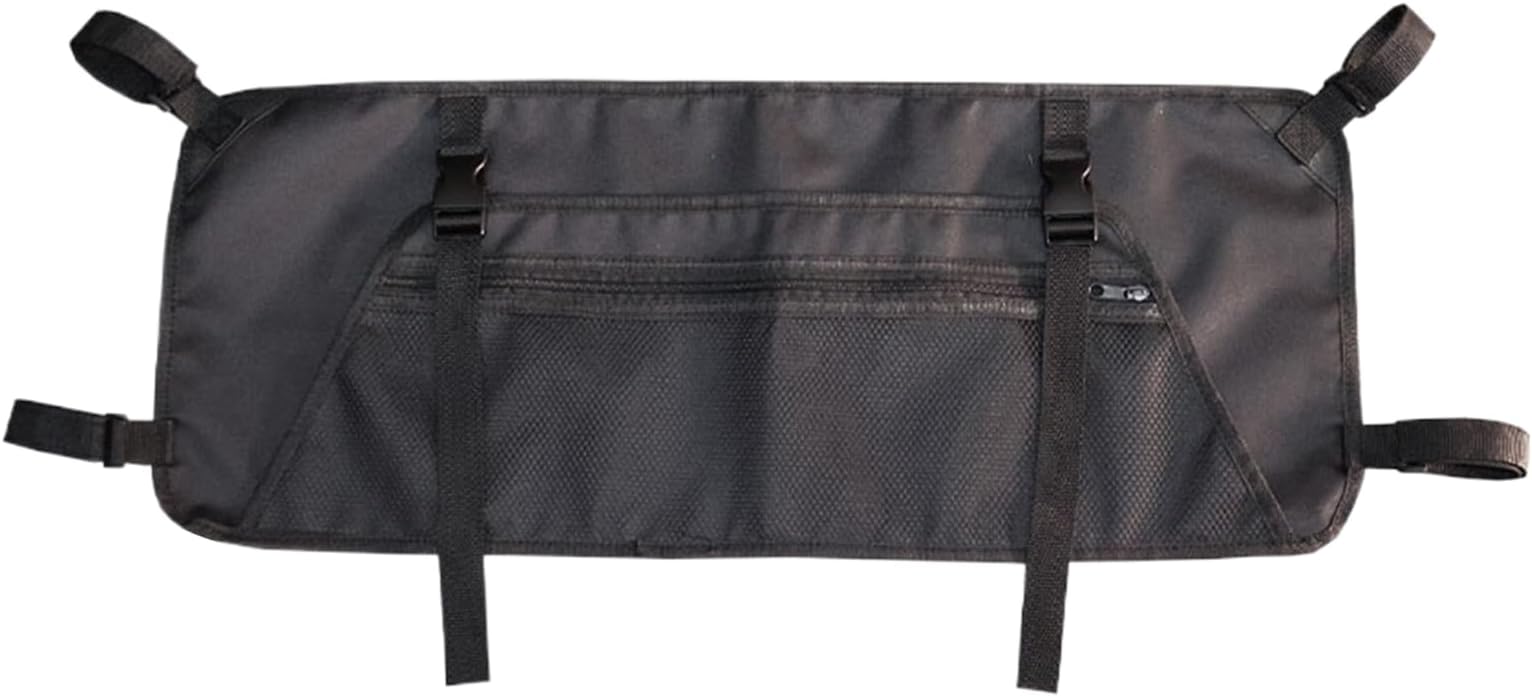 Foldable Cart Side Pocket – Stroller Organizer, Sorting Storage Pouch Accessories | Multi-Pocket Caddy for Picnic esse ntial, Outdoor Companion Pouch, Foldable Gear Carrier for Park and Hike