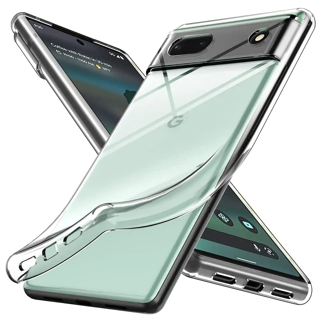 Amazon Brand- Solimo Basic Case for Google Pixel 6a 5G (Thermoplastic Polyurethane_Clear) (B0BHV3M94T) Amazon Price History, Amazon Price Tracker
