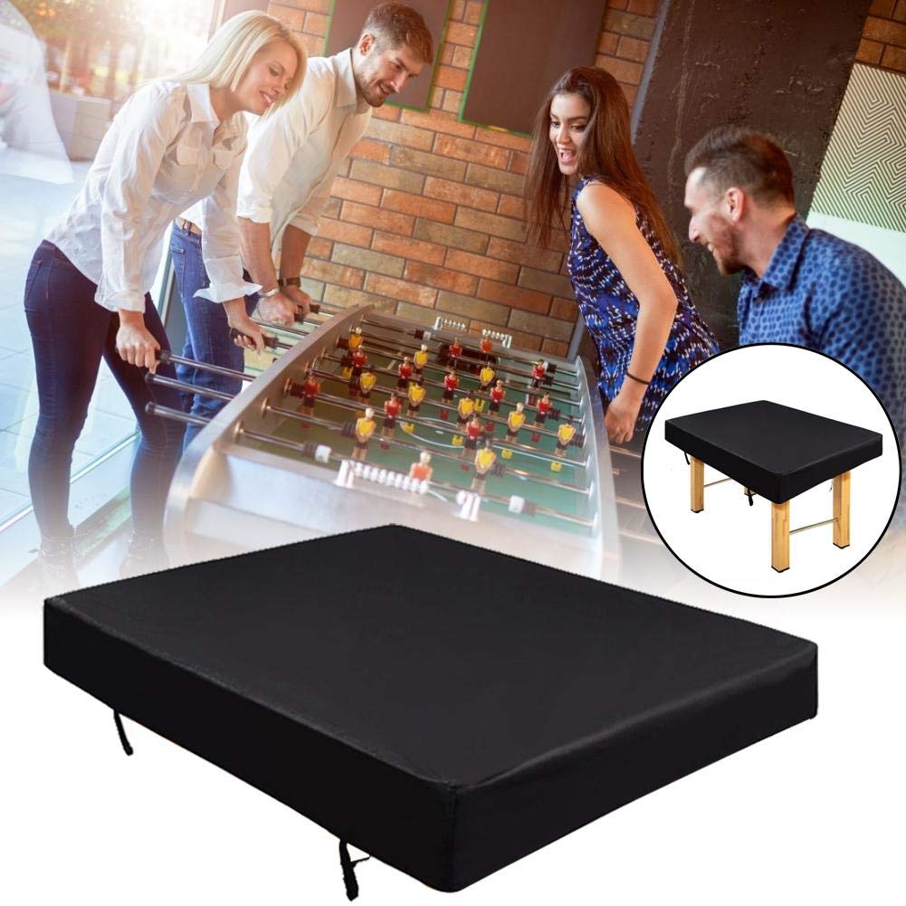 Telo Copri Calciobalilla Copertura Calcio Balilla Copri Calciobalilla Footsball Impermeabile Biliardo Sole UV Protezione Antipolvere Copertura 142 X 132 X 38 Cm
