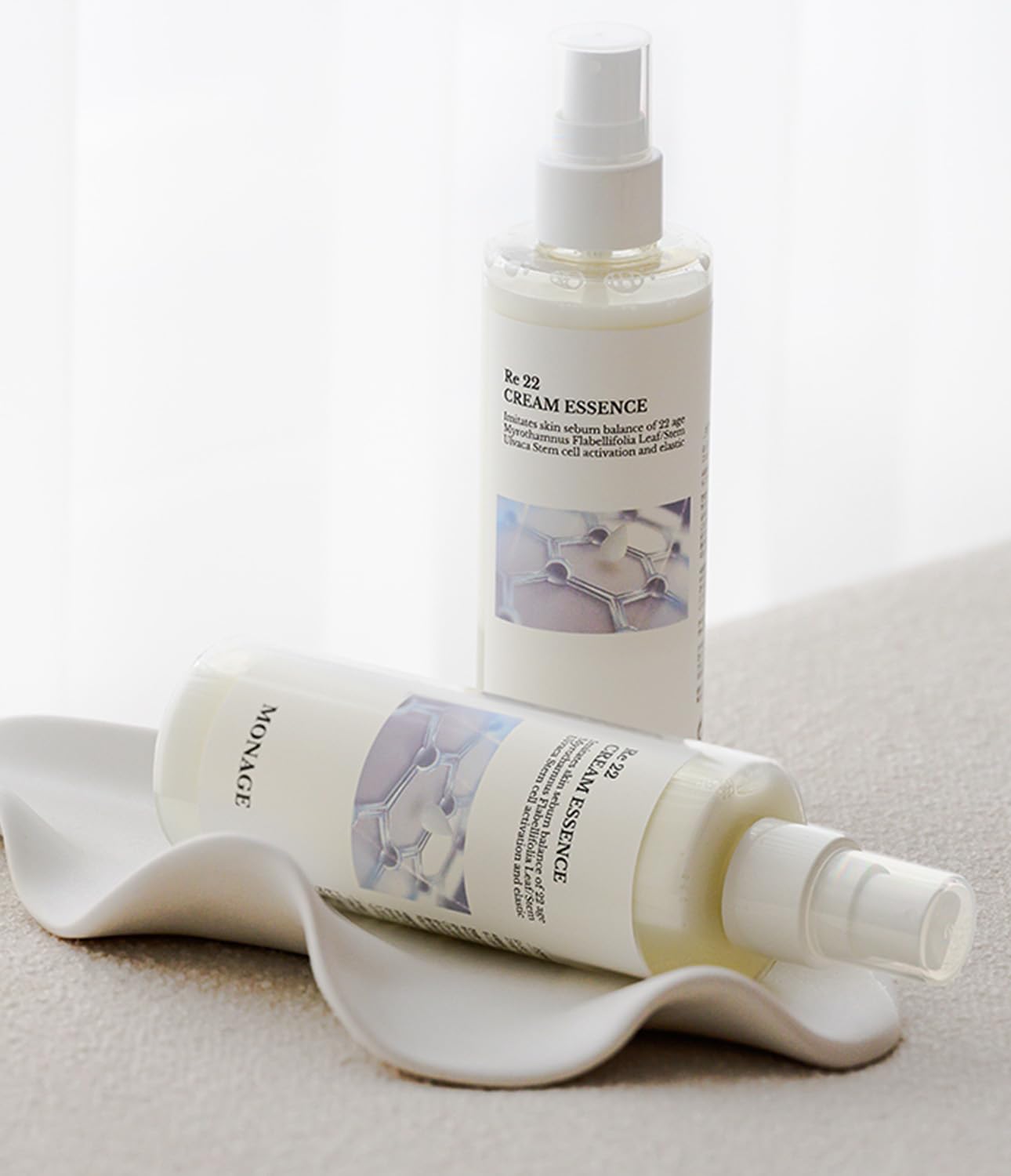 Re 22 Cream Essence – Korean Skin Care All-in-One Hydrating Spray with Resurrection Plant & Sea Lettuce Stem Cells for Youthful, Balanced Skin – Relaxing Gifts, 150ml / 5.07 fl. oz - Image 6