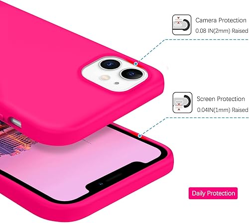 Miniatura 7 de BENTOBEN Funda para iPhone 1212 Pro, parachoques de goma de silicona suave, forro de microfibra, funda protectora a prueba de golpes, 6.1 pulgadas,