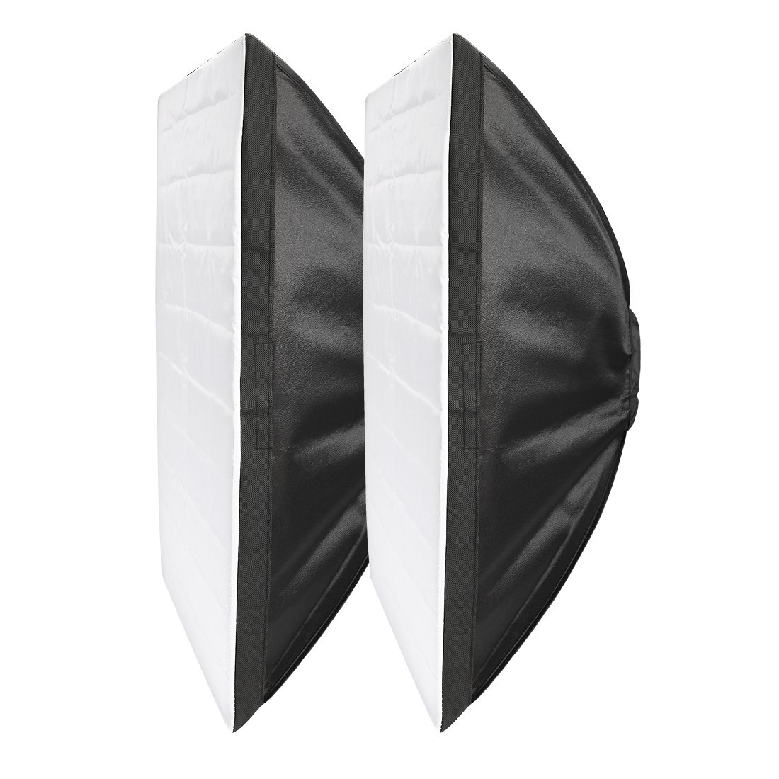 Aexit 2 zestawy 50 cm x 70 cm studyjna lampa błyskowa z miękkim dyfuzorem odbłyśnikowym(Portable 60cmx80cm Flash Studio Softbox Réflecteur Diffuseur lumière pour photographie