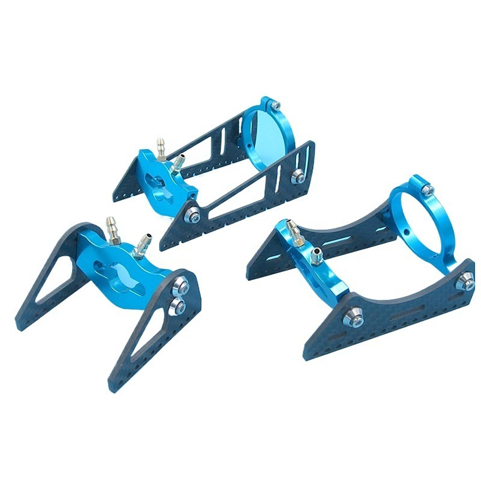 Supporto Per Motore Per Barche RC Per Motori Senza Carboni 36mm/40mm – Staffa In Lega Di Alluminio CNC E Fibra Di Carbonio Fissa(36 mm extended)