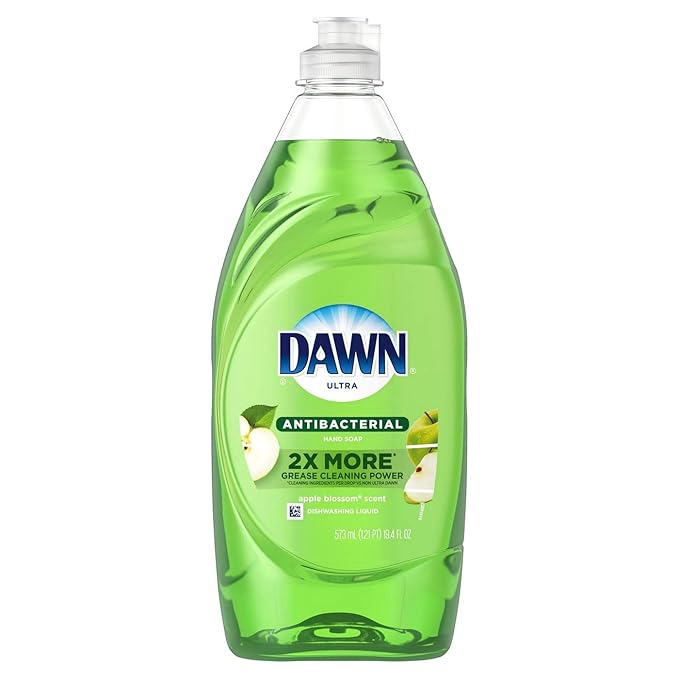 Dawn Ultra Antibacterial Dishwashing Liquid, Apple Blossom