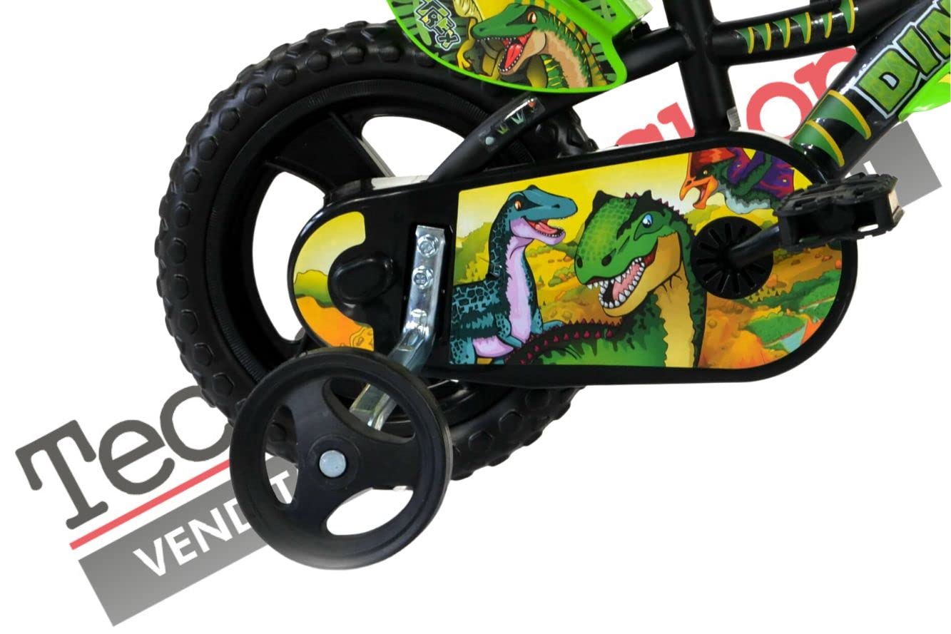 Bici per Bambino Bicicletta Dino Bikes Dinosaur Dino T Rex - Taglia 16"