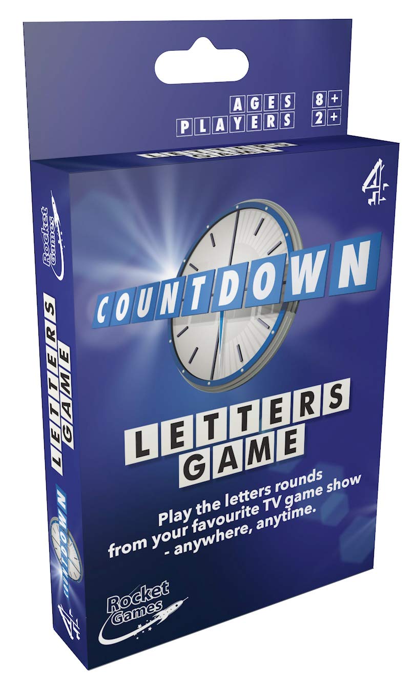 Rocket Games ROC1429 Countdown Letters Card Game, Multicoloured - Buy Online  - 52888830