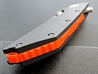 Vista 9 de Eafengrow EF335 Cuchillos plegables con hoja D2 y mango G10, cuchillo de bolsillo EDC de 5 pulgadas cerrado con clip (negro)