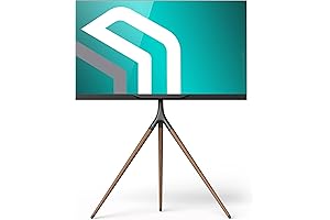 ONKRON Easel TV Stand Wood for 32-65 Inch TVs: The Perfect TV...