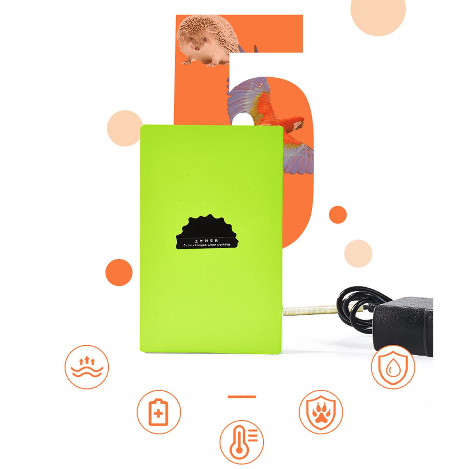 Beheizte Vogelstange Mit Temperaturregelung - Wärmeplatz Für Papageien & Vögel