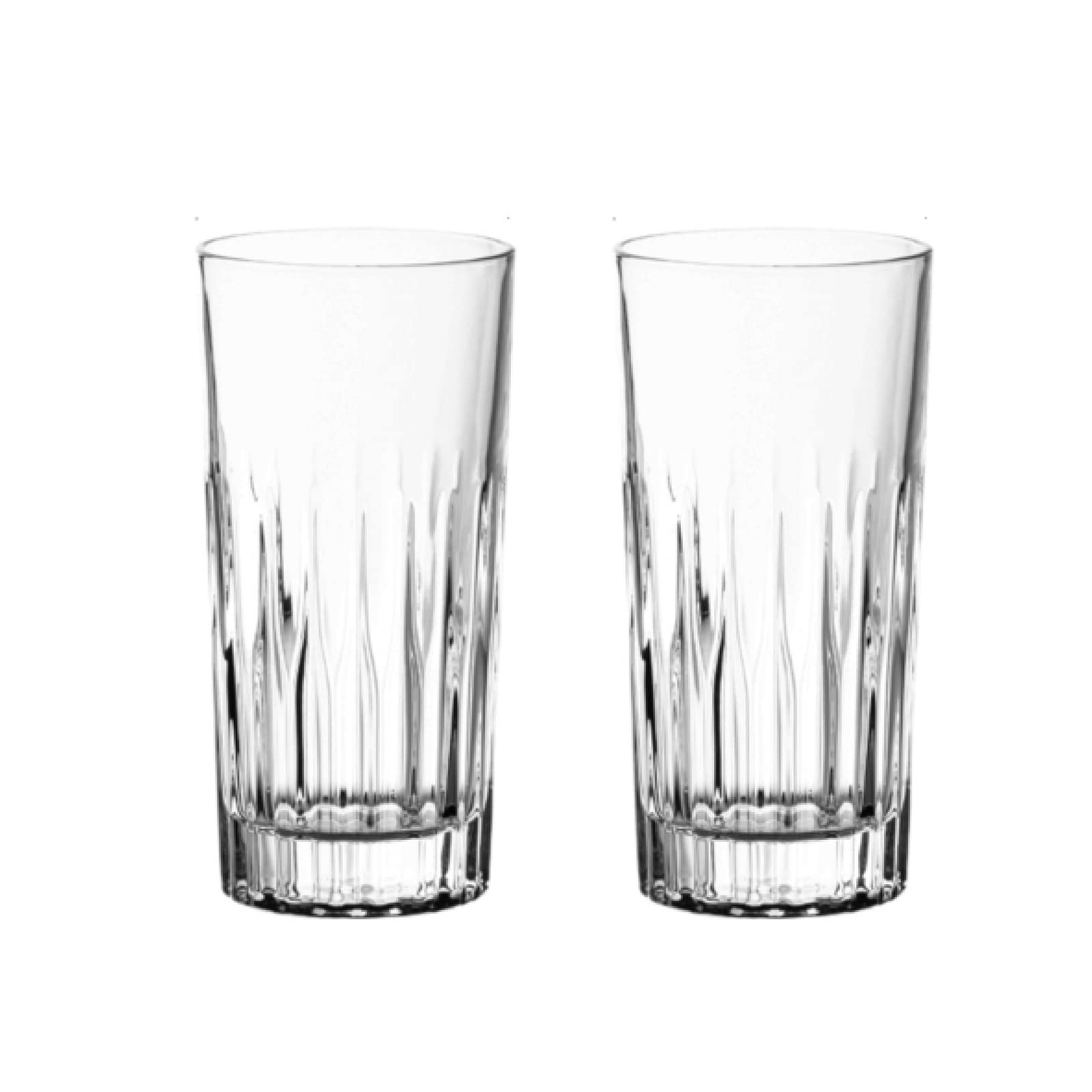 Glass Cups 2 Pcs Transparent Drinking Glasses Household Tumbler Mojito Glass Bar Glasses Glass Cups for Water Juice
