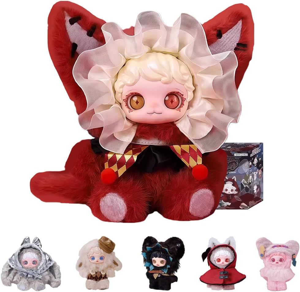 niannyyhouse Plush Doll Blind Box Forgotton Realms Series Plush Figure Cute Collection Ornament 1PC