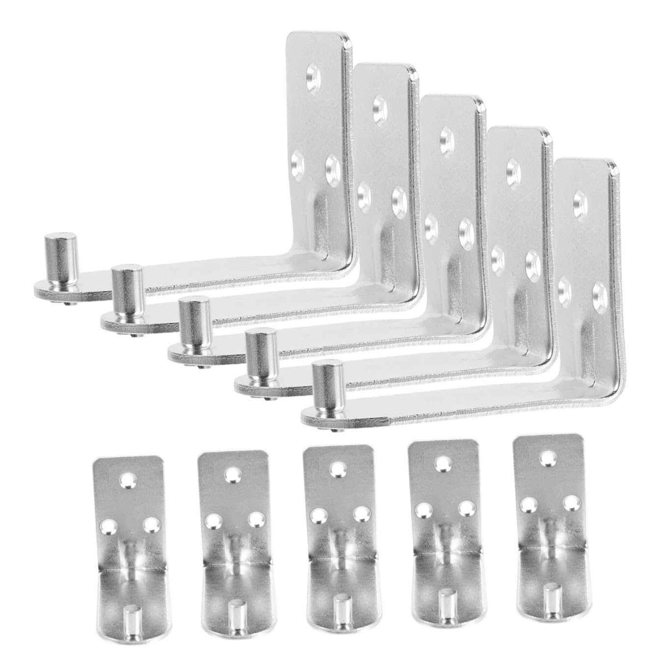Mikikit 20stücke Förmige Metall-wandhalterung Für Feuerlöscher Teiliges Und Langlebig Einfache Installation Für Zuhause Und Gewerbe