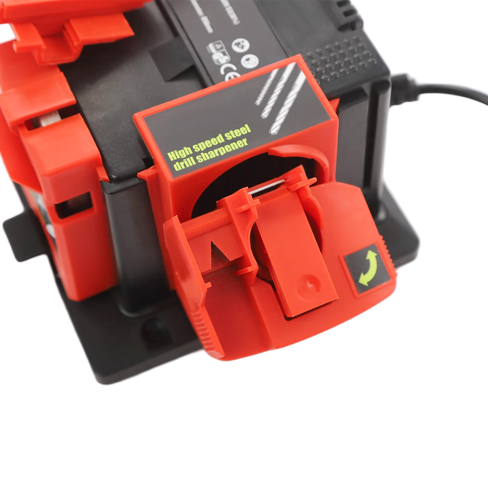 Affilatrice multifunzione da 96 W, universale, affilatrice multifunzione, affilatrice a scalpello, angolo regolabile da 15 a 50° per trapano con diametro da 0,14 a 0,51 Z