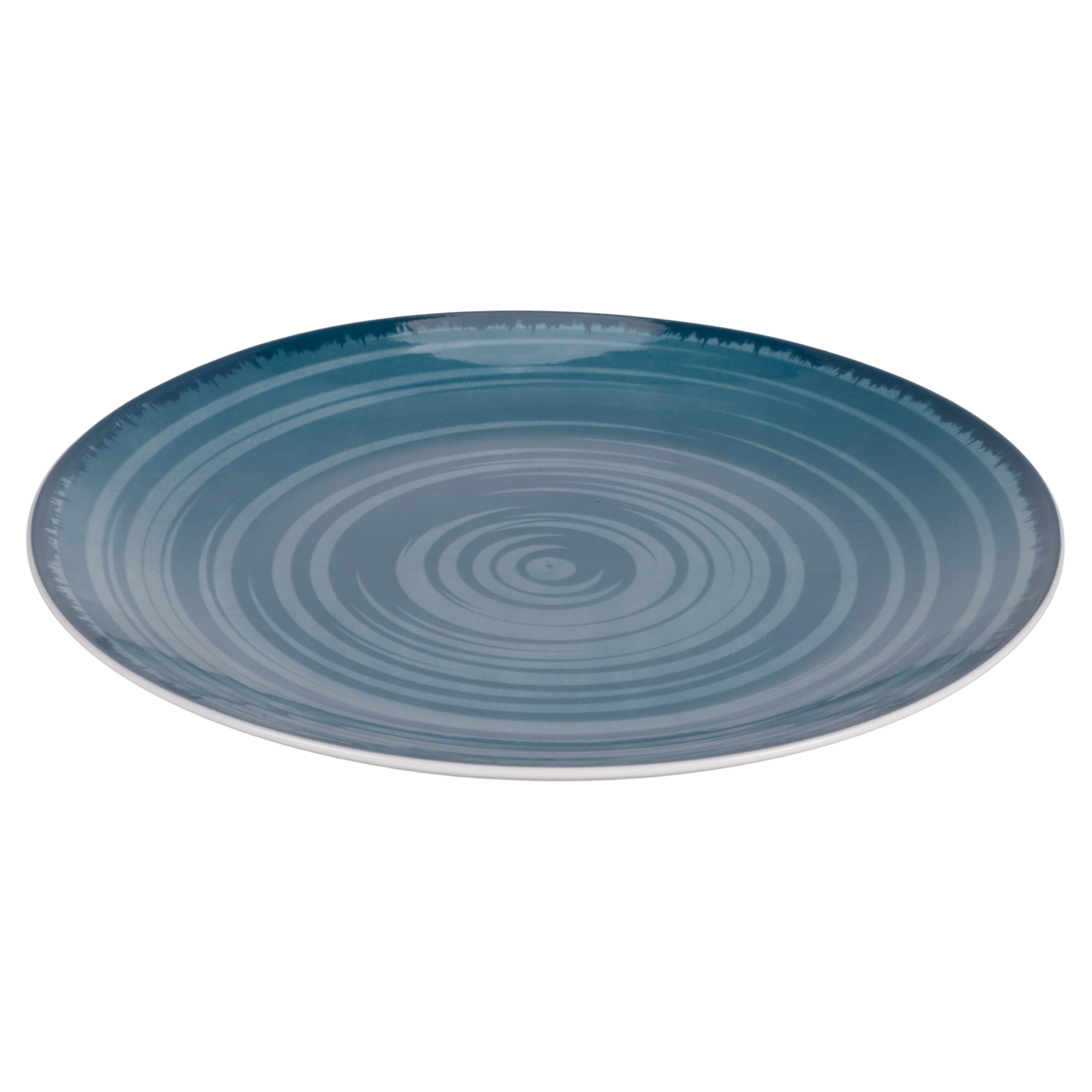 Villa d'Este Home Tivoli 1996 Juego de 6 platos de postre de porcelana Ø19 cm, cabaña Acqua
