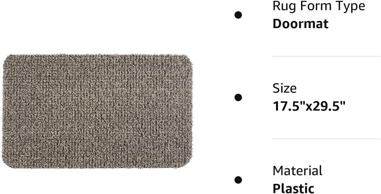 Desert Taupe AstroTurf 23.5" x 35.5" High Traffic Door Mat