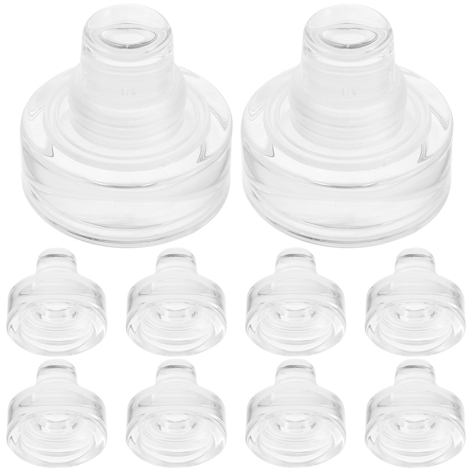 Tapones de silicona para botellas de vino Levemolo reutilizables de vidrio y silicona