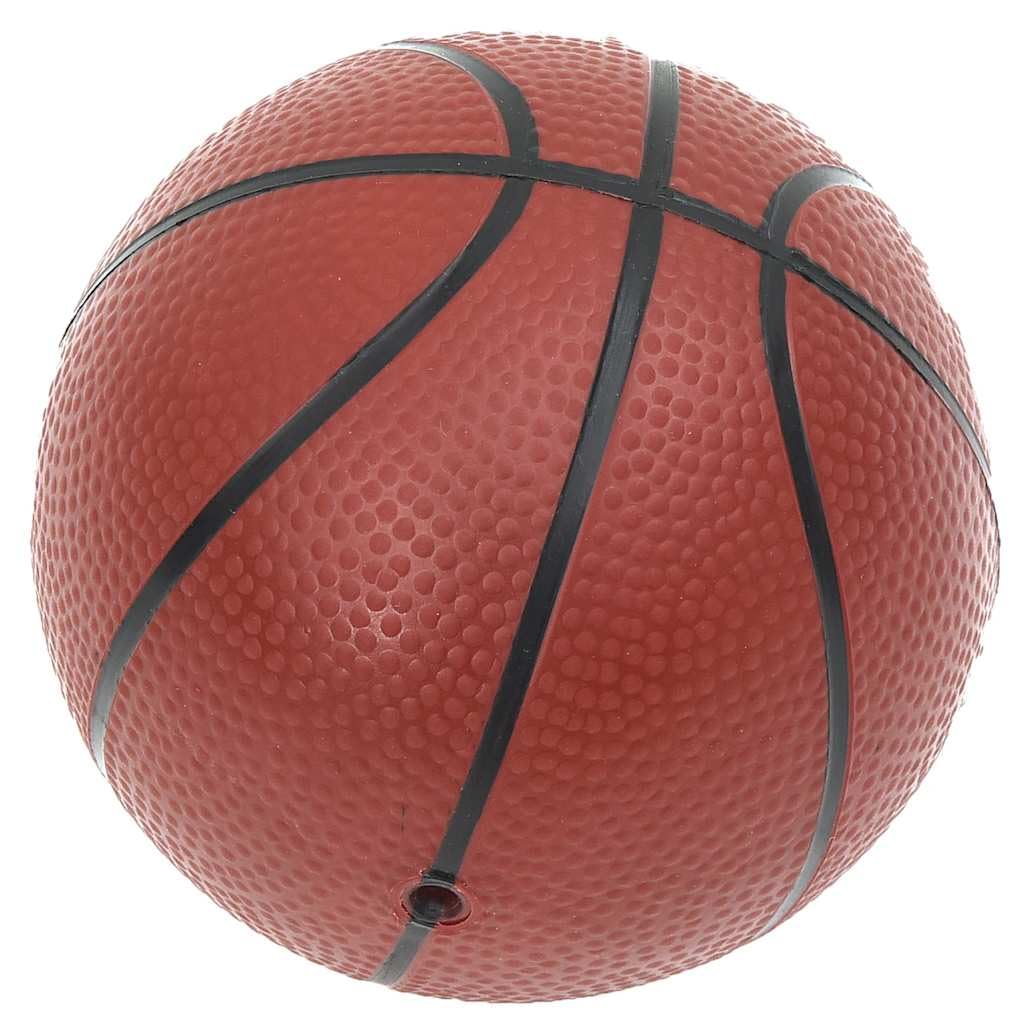 Juego de canasta de baloncesto de 5 piezas con tablero de HDPE de 69 x 45 cm, anillo de 38,5 cm y bomba ideal para interior y exterior, jardín, garaje, entrenamiento, juego deportivo