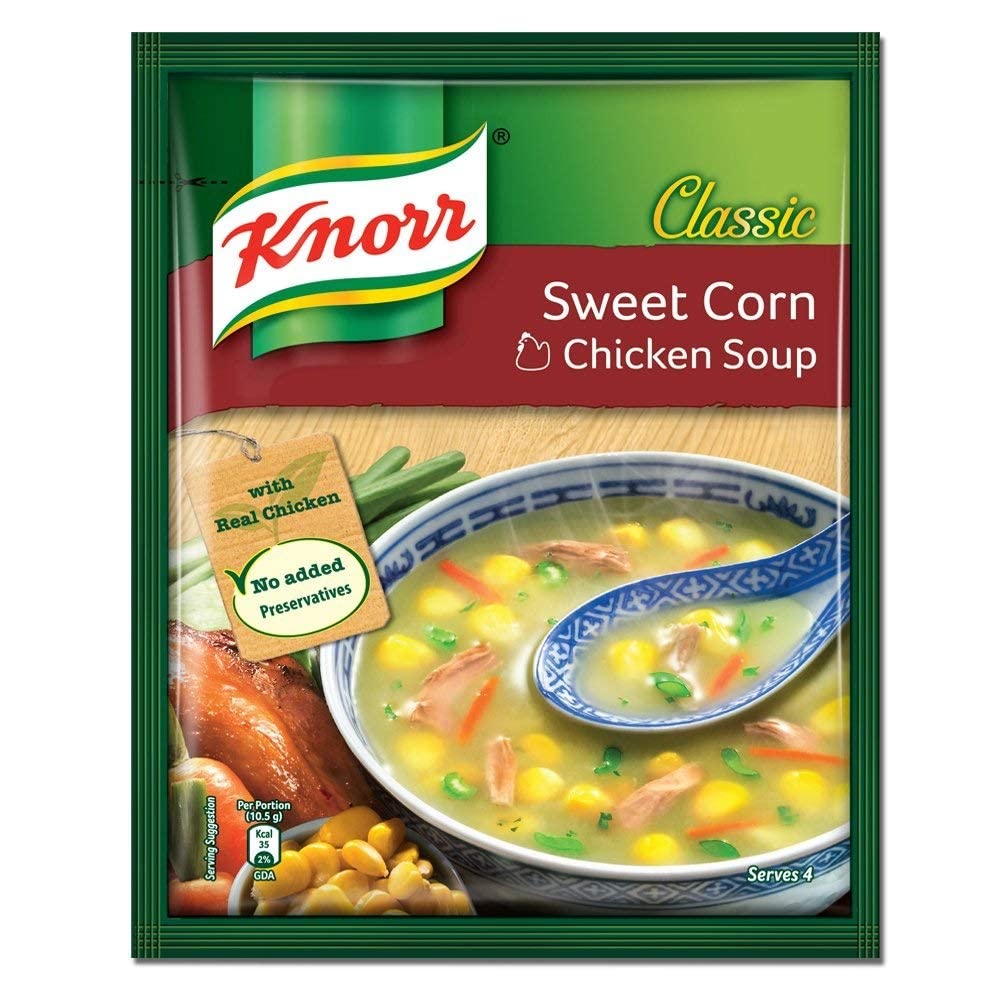 Knor Sweet Corn Chicken Soup, 42g(Pack of 5)