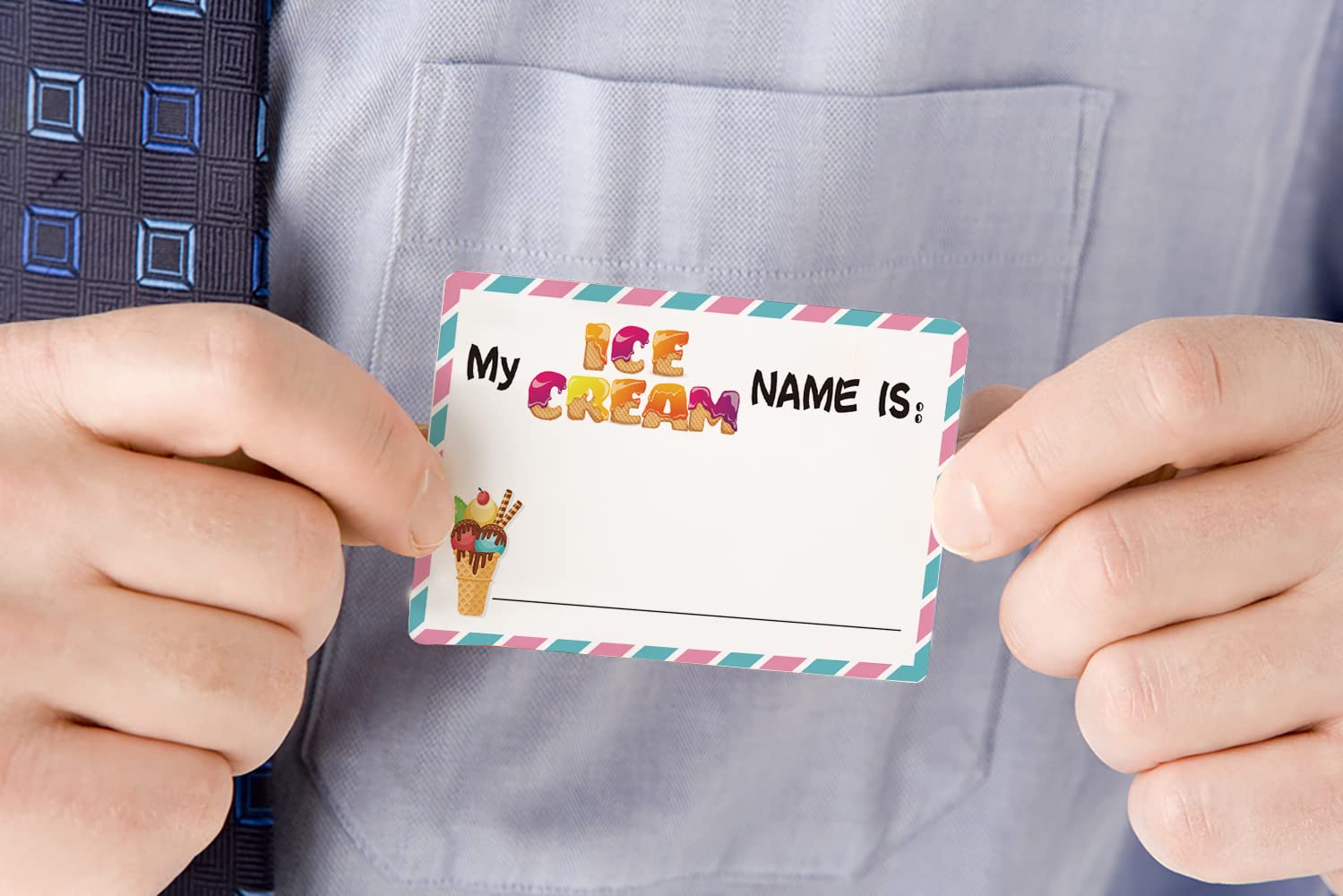 Ice Cream Party Name Tags Ice Cream Desk Name Tags By From The Pond