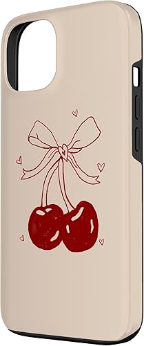 Miniatura 2 de Funda para iPhone 13 Cherri lazos cereza