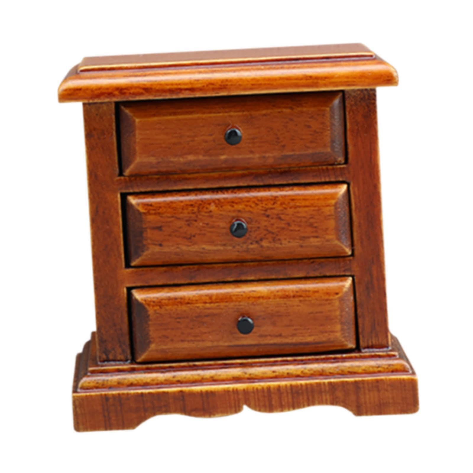 Xuanheng Table d'Appoint de Maison de Poupée 1:12, Accessoires de Mobilier Mini, Table d'Appoint Miniature de Maison de Poupée 1:12 de Simulation pour Déco de Maison de Poupée Table d'Appoint Ronde