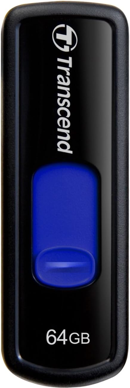 Transcend 64GB JetFlash 500 USB 2.0 Flash Drive (TS64GJF500)