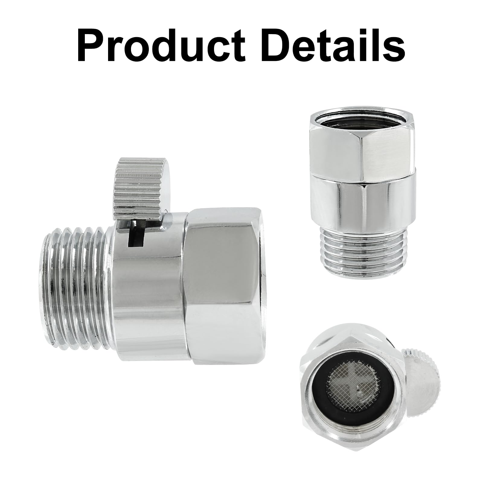 Shower Flow Control Valve: Shower Head Shut Off Valve(Female And