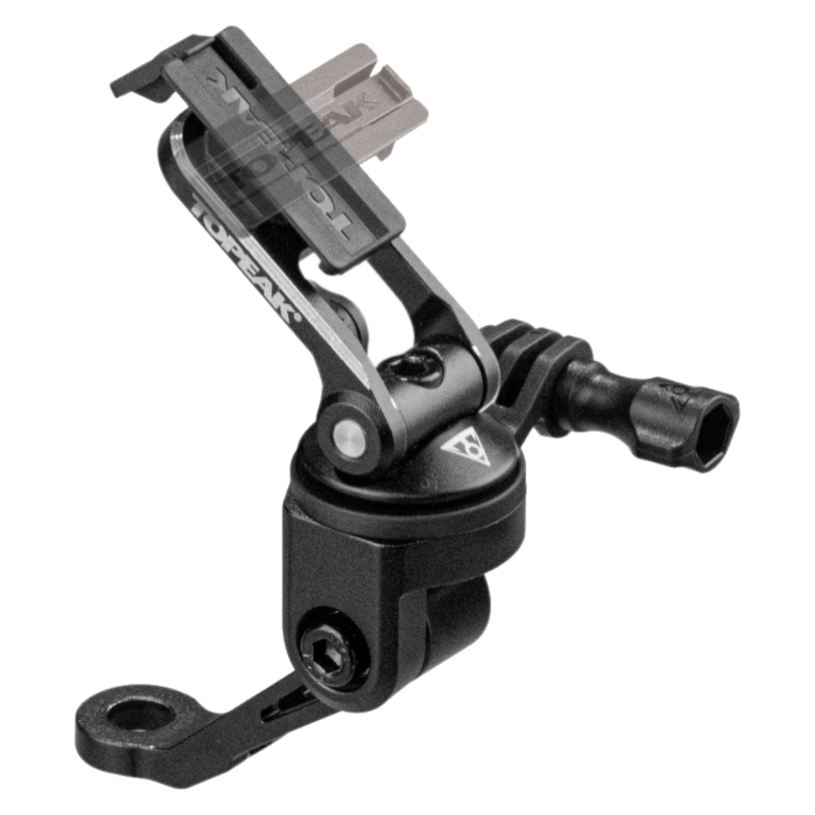 TOPEAK Unisex - Adult Mount RM Motorcycle Mirror Mount, Black, 62.8 x 14.5 x 31.5 cm, 62,8 x 14,5 x 31,5 cm - Image 2