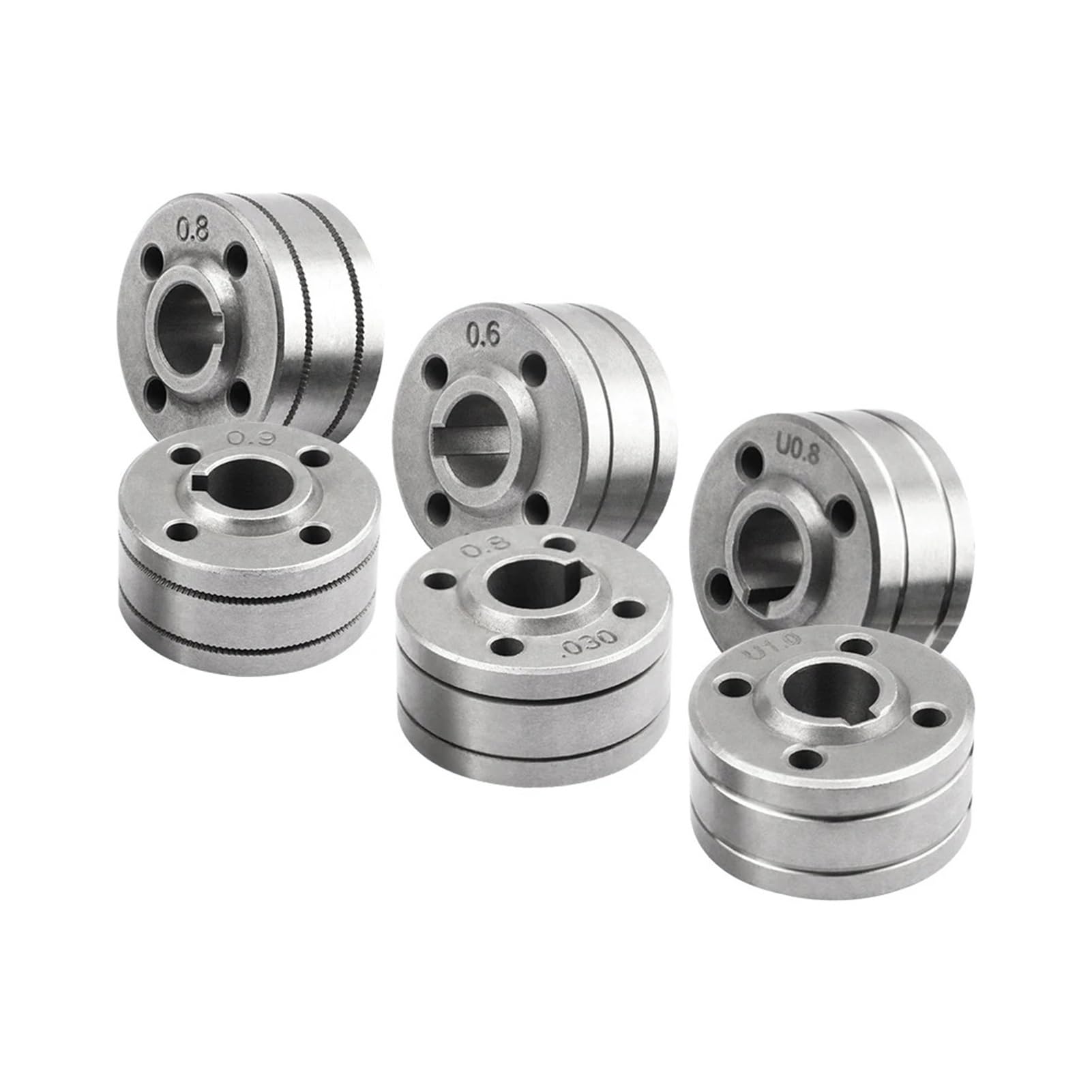 Rolka podająca drut spawalniczy 5 kg 0,8 mm 0,9 m 1,0 mm 1,2 mm 1,4 mm podwójny rozmiar 30 x 10 x 10 mm LRS-775S SSJ-29 drut (K 0,8-1,0 1 szt.)
