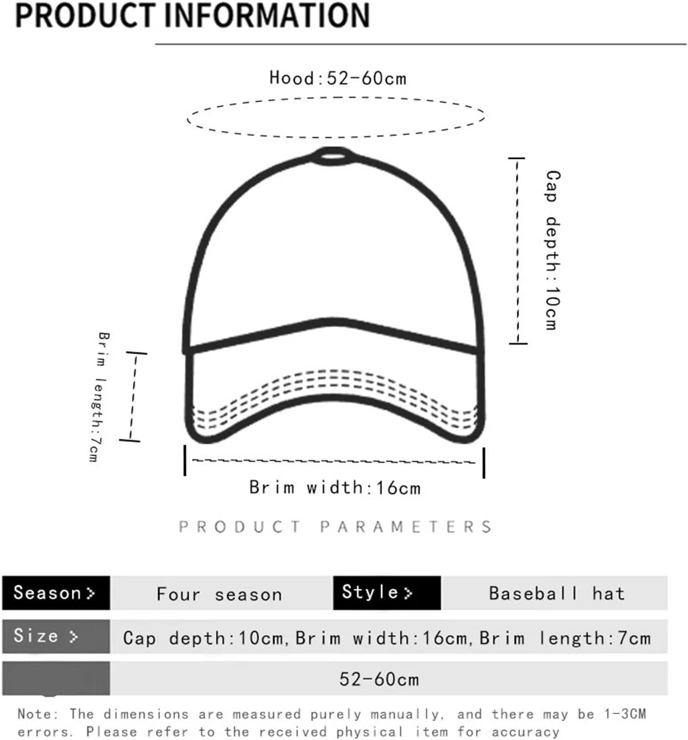 Quick Drying Baseball Hats Outdoor Breathable Street Sunshade Caps