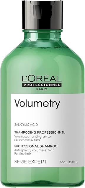 LOréal Professionnel Shampoo, For Flat, Fine Hair, Serie Expert Volumetry, 300 ml