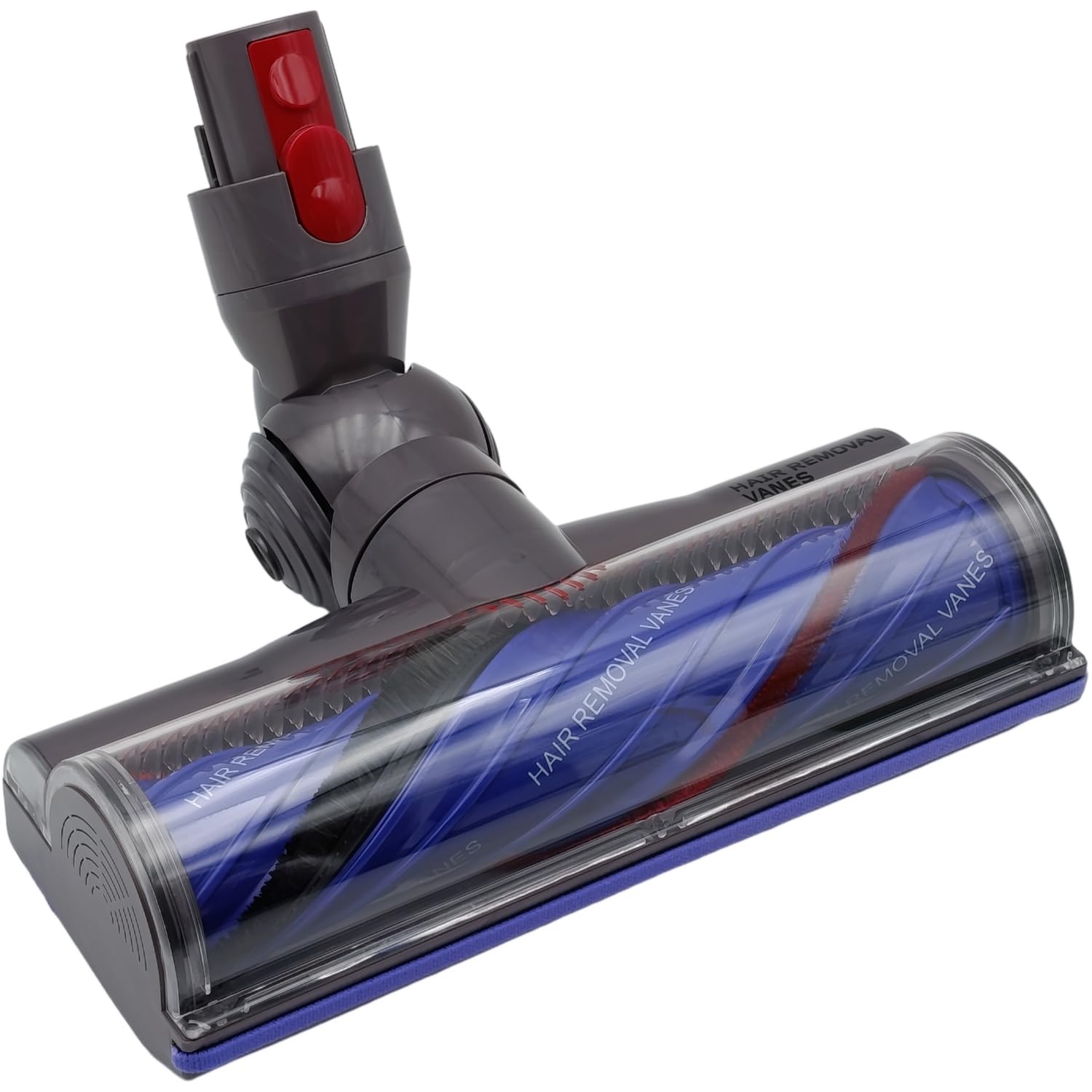 Motorbar Boquilla de suelo 972182-01 compatible con Dyson V8 V10 V11 V15 | Boquilla de suelo Motorbar con aletas de depilación, sustituye a 972182-01/972163-01 para alfombras y suelos duros.