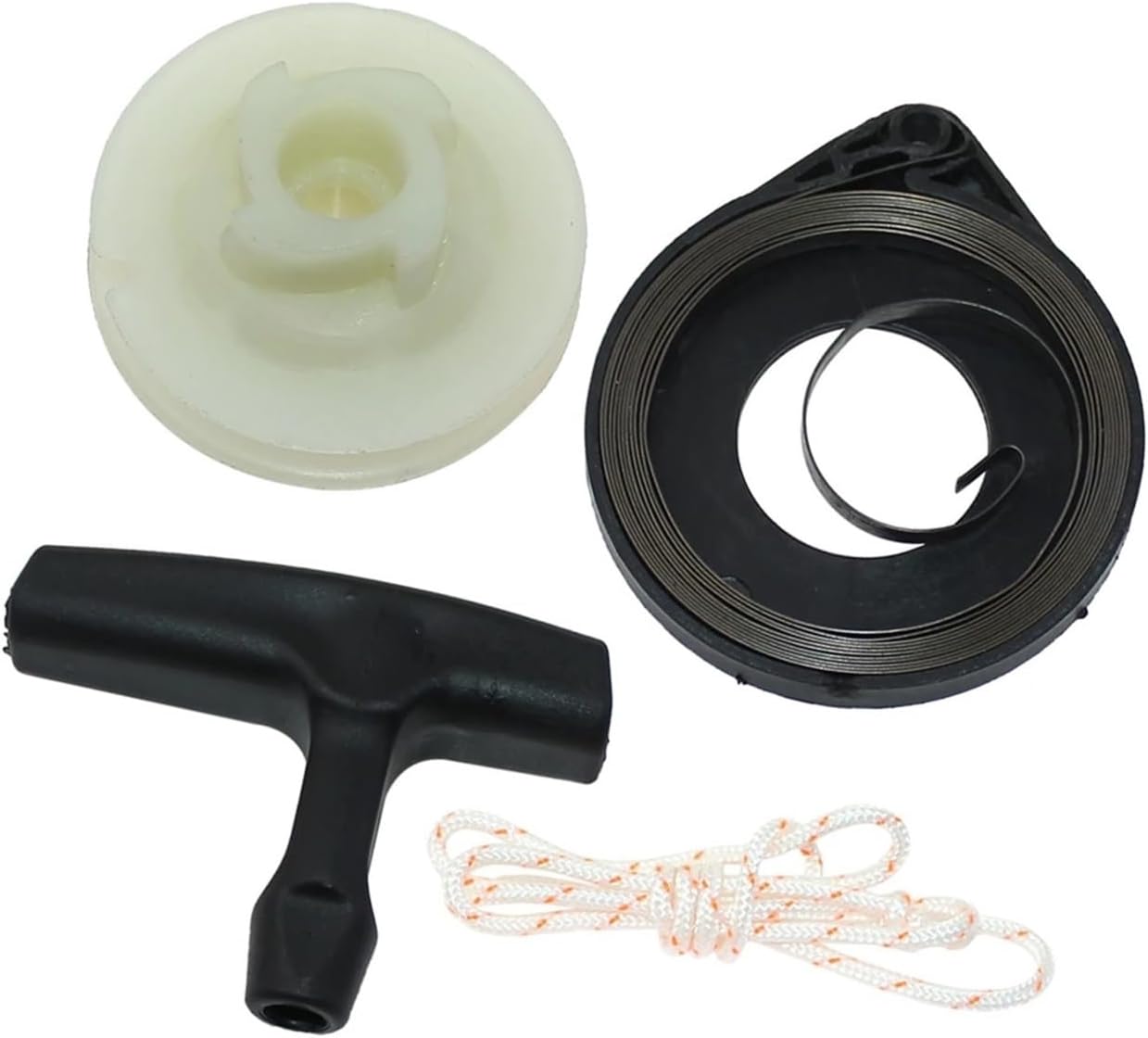 Recoil Starter Pulley Rope Spring Kit Fit for 937 941C 941CX GS35 GS35C GS350 GS35C GS350C GS37 GS370 GS41 GS410 GS410C