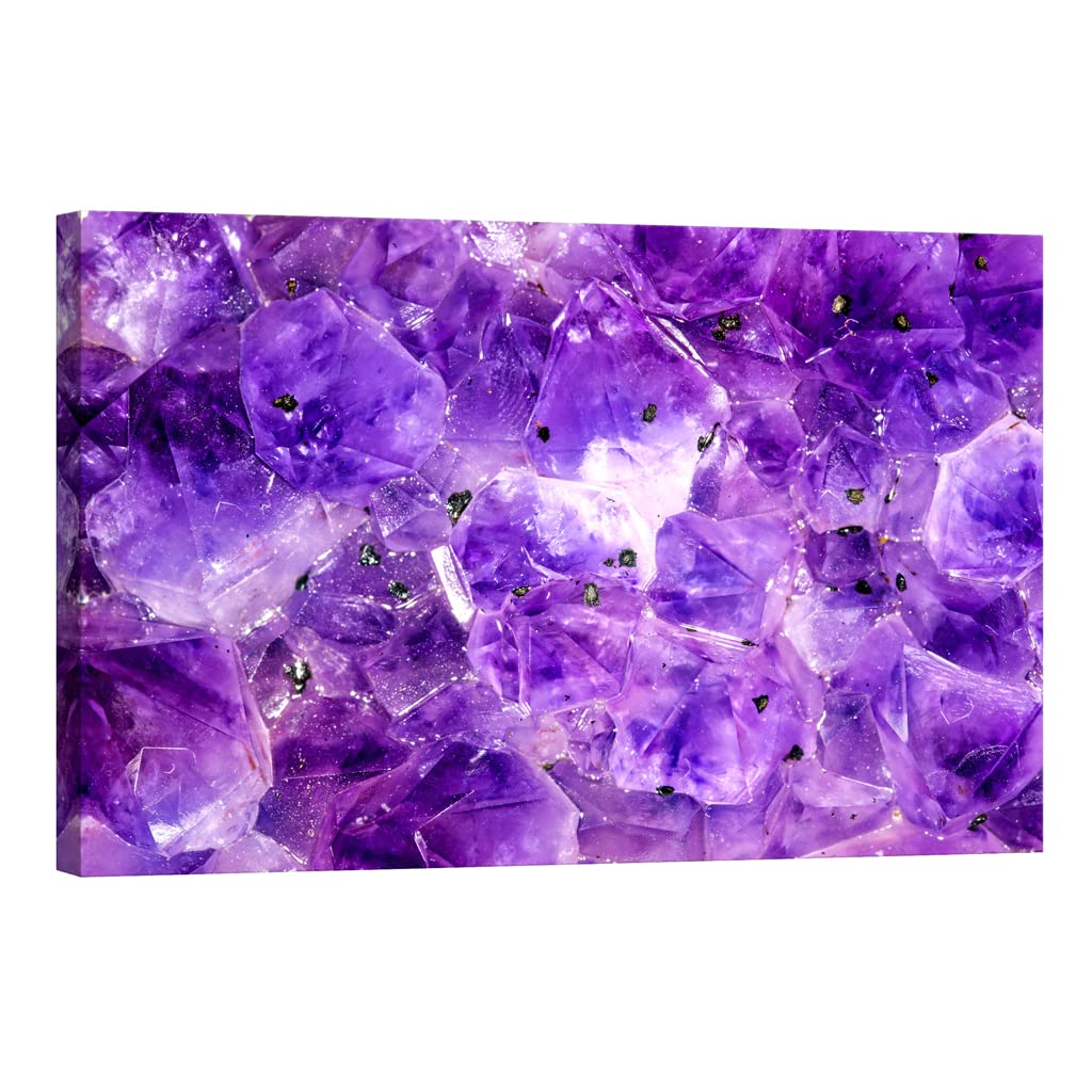 Toile canvas fleurs 80x120cm lumineuse pour ambiance de chambre