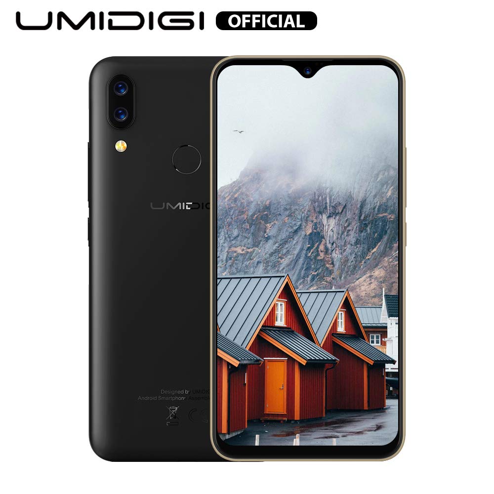 Amazon Simフリースマートフォン 安いスマホ Umidigi Power Android 9 0 6 3インチ Fhd 大画面ノッチ付きディスプレイ 5150mah大容量バッテリー 4gb Ram 64gb Rom Helio P35オクタコア 16mp 5mpデュアルカメラ18w 高速充電 グローバル対応端末 技適認証済み 指紋認証