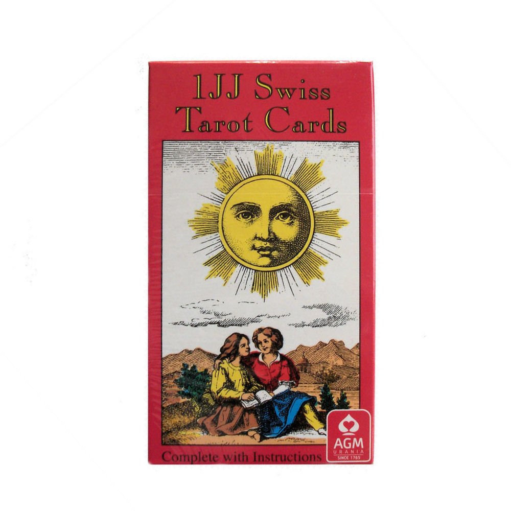 Green Cross Toad 1JJ Swiss Tarot 78 Cards Deck with English Instructions by Stuart R Kaplan