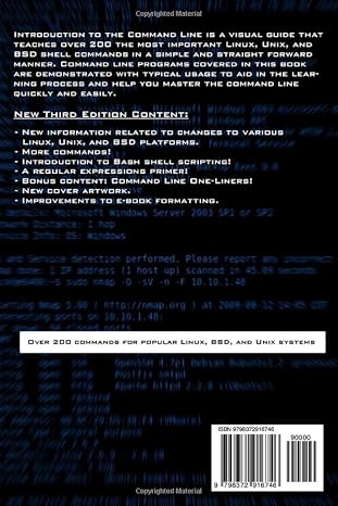 Introduction to the Command Line (Third Edition): A Fat-Free Guide to Linux, Unix, and BSD Commands
