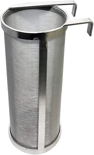 Pequeño filtro de 10 ″ con dos brazos y malla de 400 micrones SS HOP SPIDER - Funciona con cualquier hervidor, incluyendo Grainfather iMake Brewer's