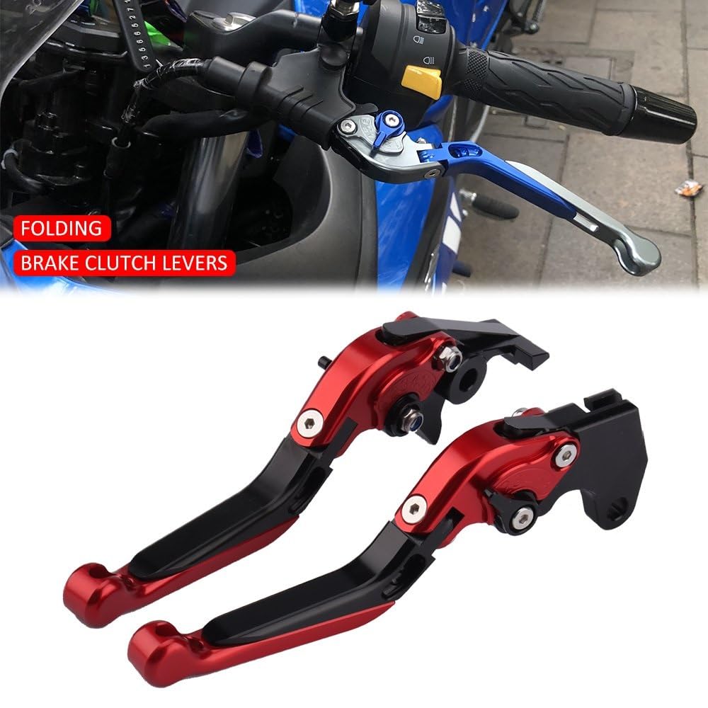 Frizione Freno Leva del Freno per Suzuki SV650 SV 650 SV650X SV 650X 2016-2020 2017 2018 Moto CNC Freno Leve di Frizione Maniglia Pieghevole Bar(11)