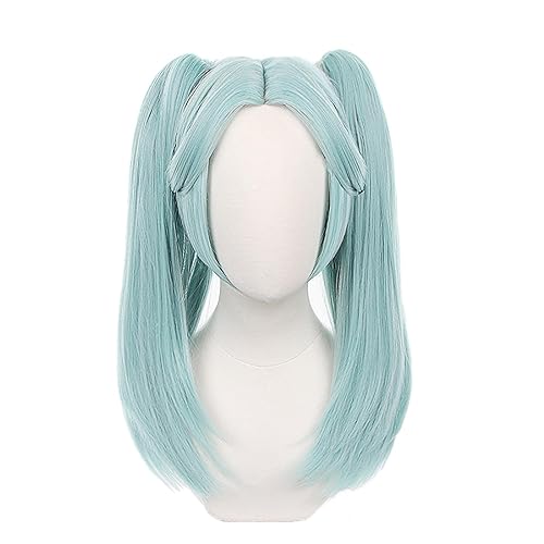 Halloween Anime Role Cosplay Wig Women Costume Green Long Straight Hair Wigs for Adult Cos Party Christmas Halloween Comic - Green