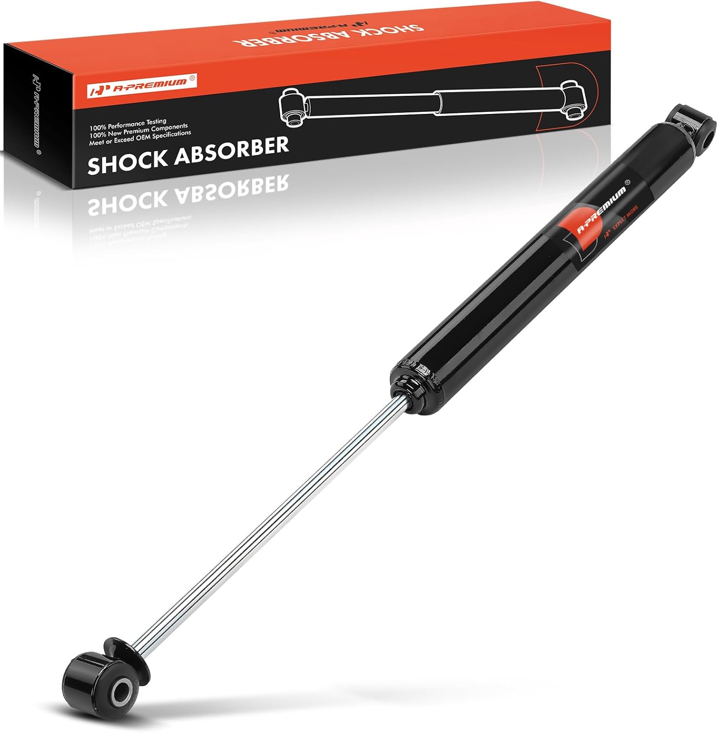 A-Premium Front Steering Damper Stabilizer Compatible with Ford F-250 Super Duty, F-350 Super Duty, F-450 Super Duty, F-550 Super Duty, 2011-2022