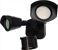 Vista 13 de Nuvo 65/212 - Luz LED de seguridad de doble cabezal, 3000 K, bronce