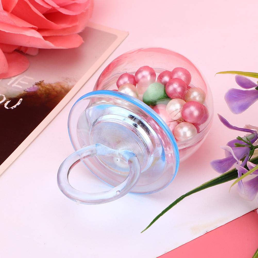 12 Pcs Couronne Boîtes à Bonbons, Boîtes De Faveur En Plastique Bocaux