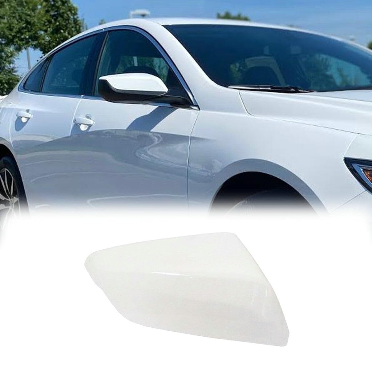 Amazon.com: Passenger Side Mirror Cap Cover For Chevrolet Malibu 