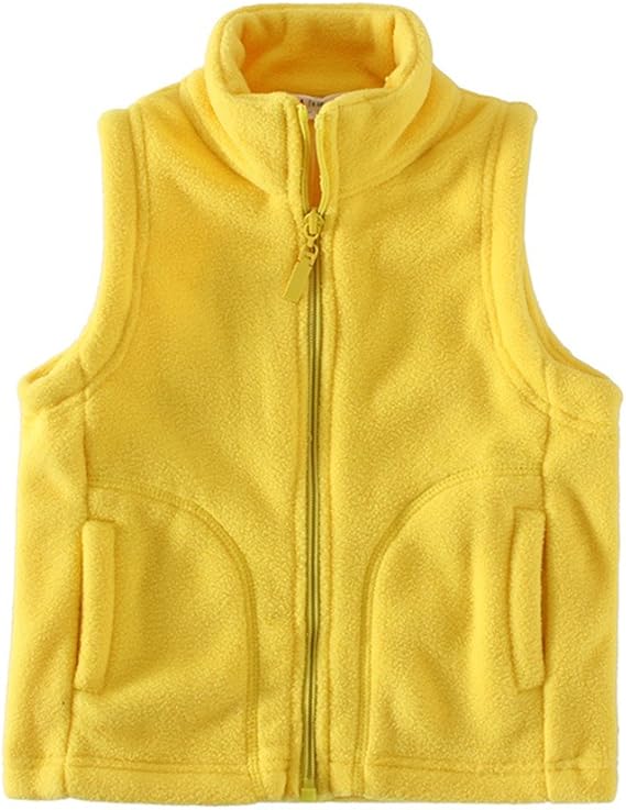 Amazon Littlespring春 秋 キッズ 男の子 女の子 フリース ベスト タートルネック ジャケット あったか チョッキ 無地 子供服 防寒 防風 軽量 保温 登山 コート ジャケット 通販